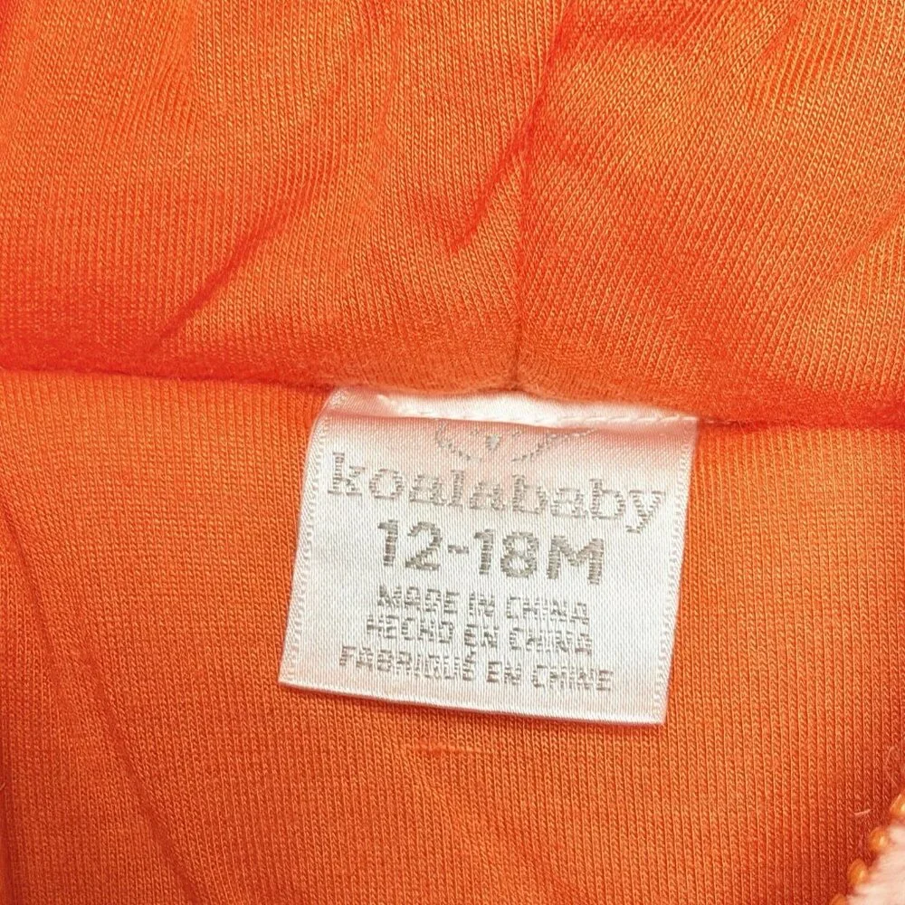 Koala Baby Winter Baby Fox Hooded‎ Jumpsuit Thick Fleece Warm 12-18M Winter